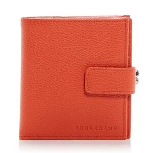 Longchamp Le Foulonné Leather Bifold Wallet